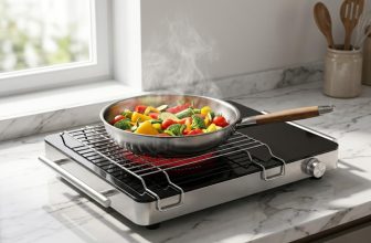 Fame Infrared Cooktop 2200W Electric Stove with Grill Rack
