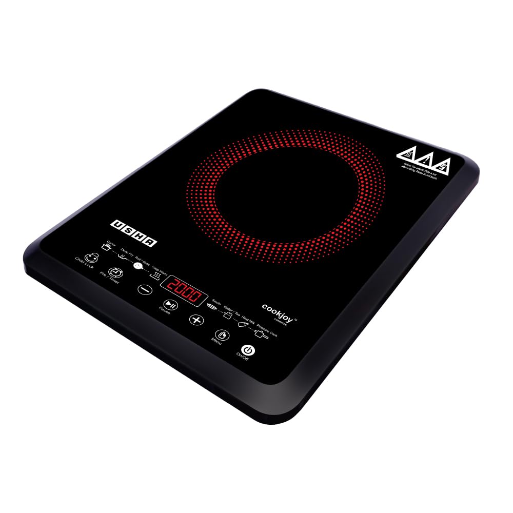 Usha Cookjoy (Cj2000Wtc) 2000 Watt Induction Cooktop