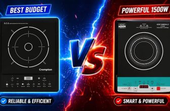 KENT Emerald 1500W vs Crompton Instaserve 1600W Induction
