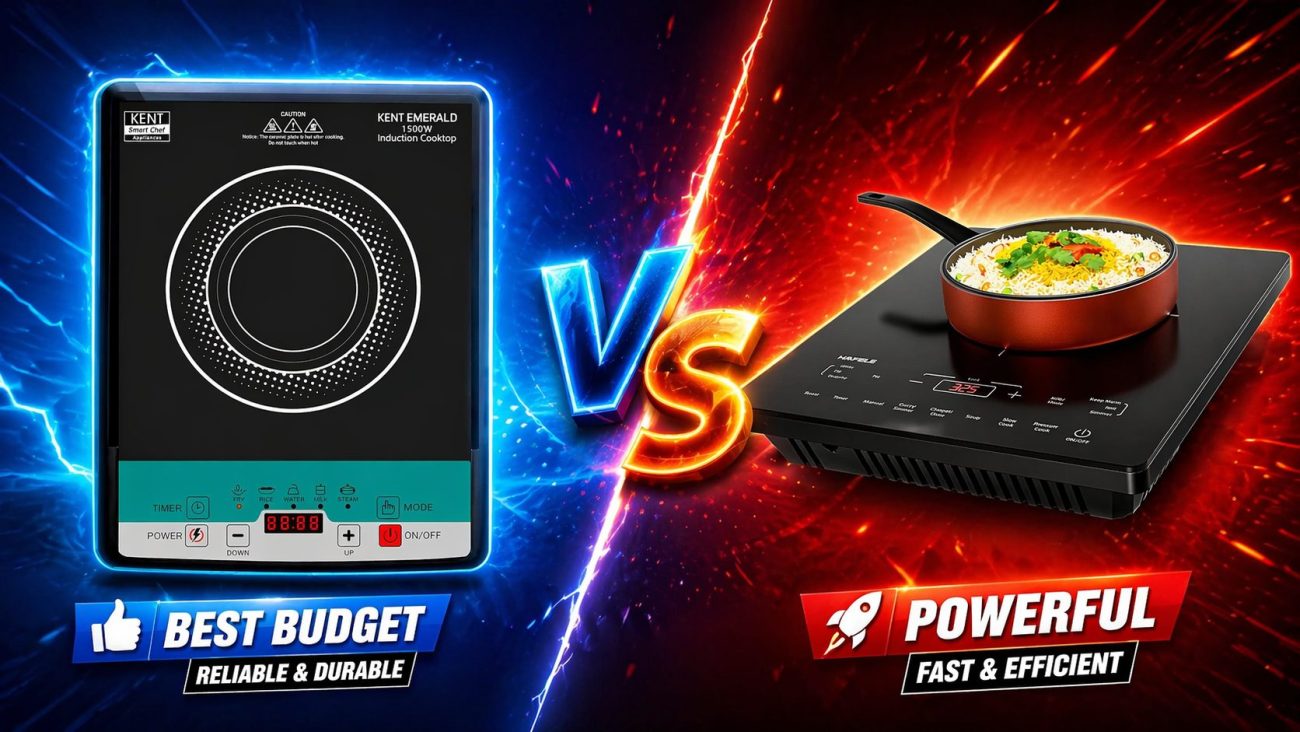 KENT Emerald 1500W vs Hafele Magnechef 2100W Induction