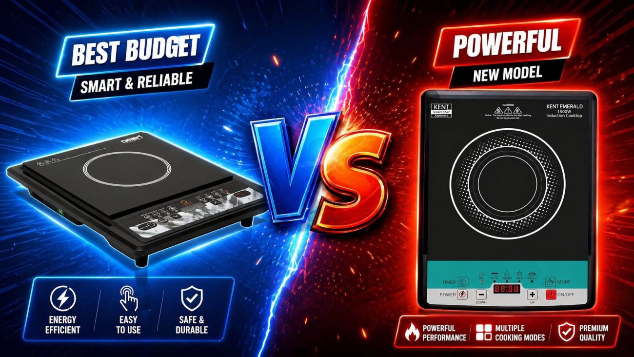 KENT Emerald 1500W vs Omen 1400W Induction