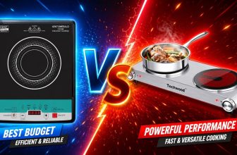 KENT Emerald Induction Cooktop vs Techwood Double Burner Infrared