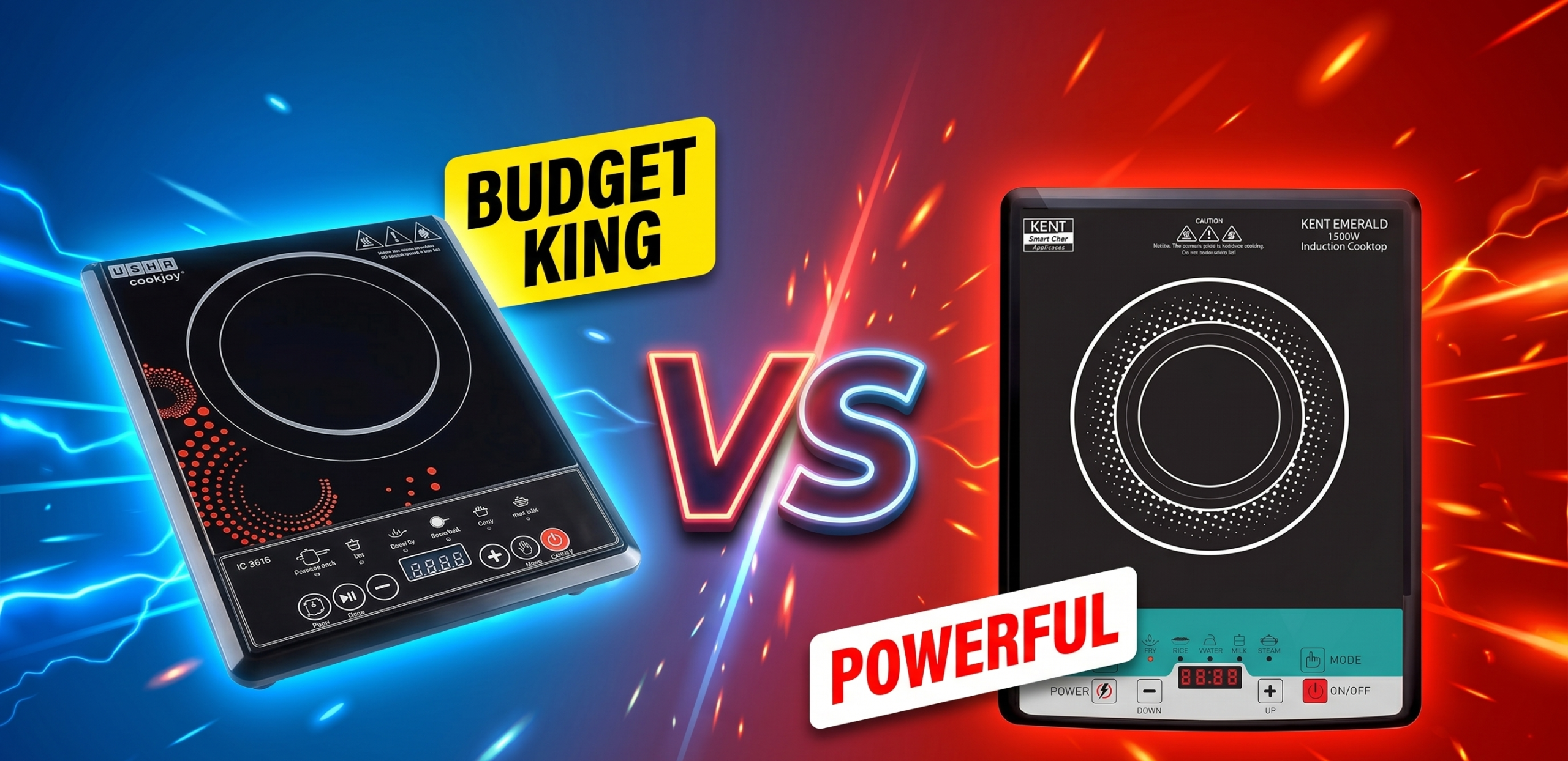 Induction vs infrared cooktop