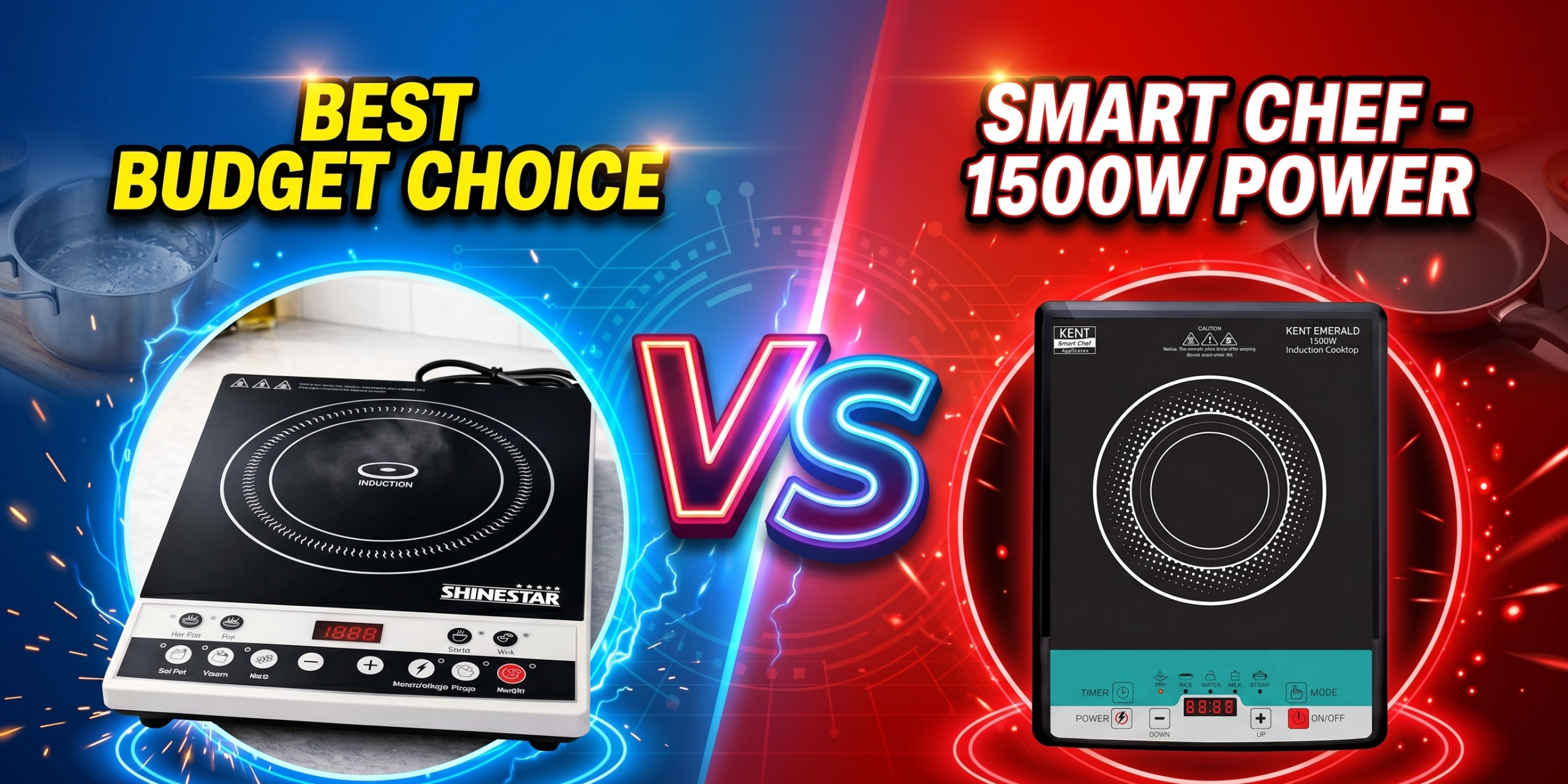 Induction vs infrared cooktop