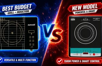 KENT Emerald Induction Cooktop vs ZunVolt Infrared