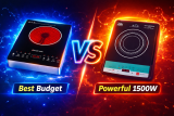 KENT Emerald Induction Cooktop 1500W vs Russell Hobbs RAPIDO2000 Infrared Cooker (2026 Comparison)