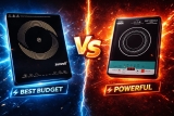 KENT Emerald 1500W vs ZunVolt 2000W Induction Cooktop: Which One Should You Buy?