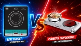 KENT Emerald Induction Cooktop vs Techwood Double Burner Infrared Cooktop – Which One Should You Buy?